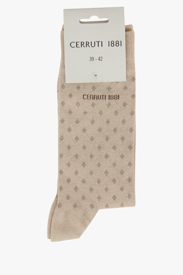 Chaussettes beiges de Cerruti 1881 pour Hommes