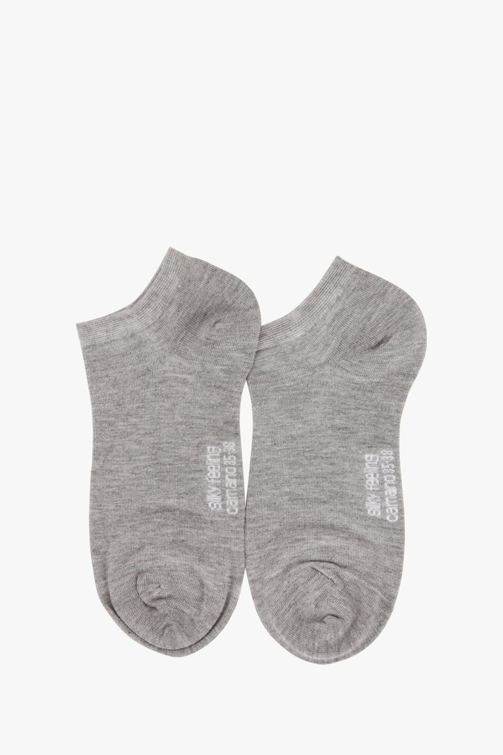 Chaussettes de cheville gris clair de Camano pour Femmes