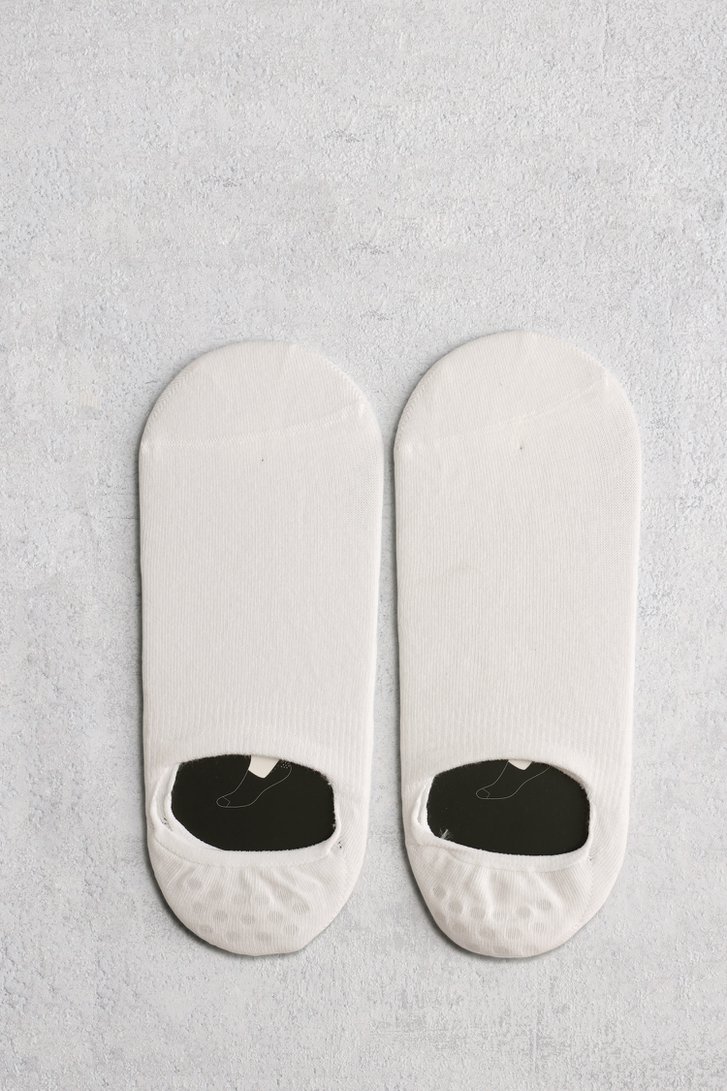 Chaussettes footies blanches - 2 paires de Camano pour Hommes