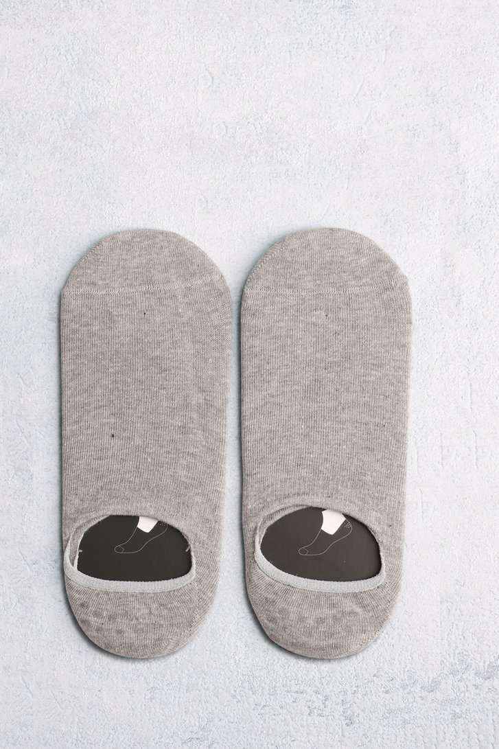 Le devant de Chaussettes footies grises - 2 paires de Camano pour Hommes