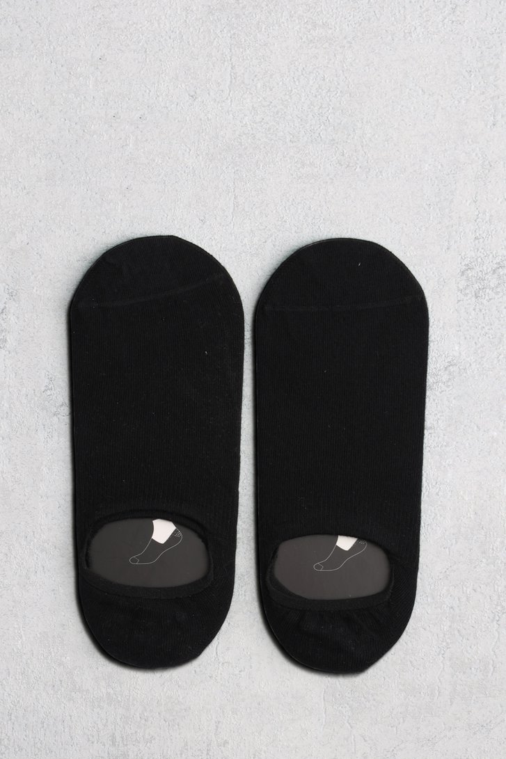 Le devant de Chaussettes footies noires - 2 paires de Camano pour Hommes