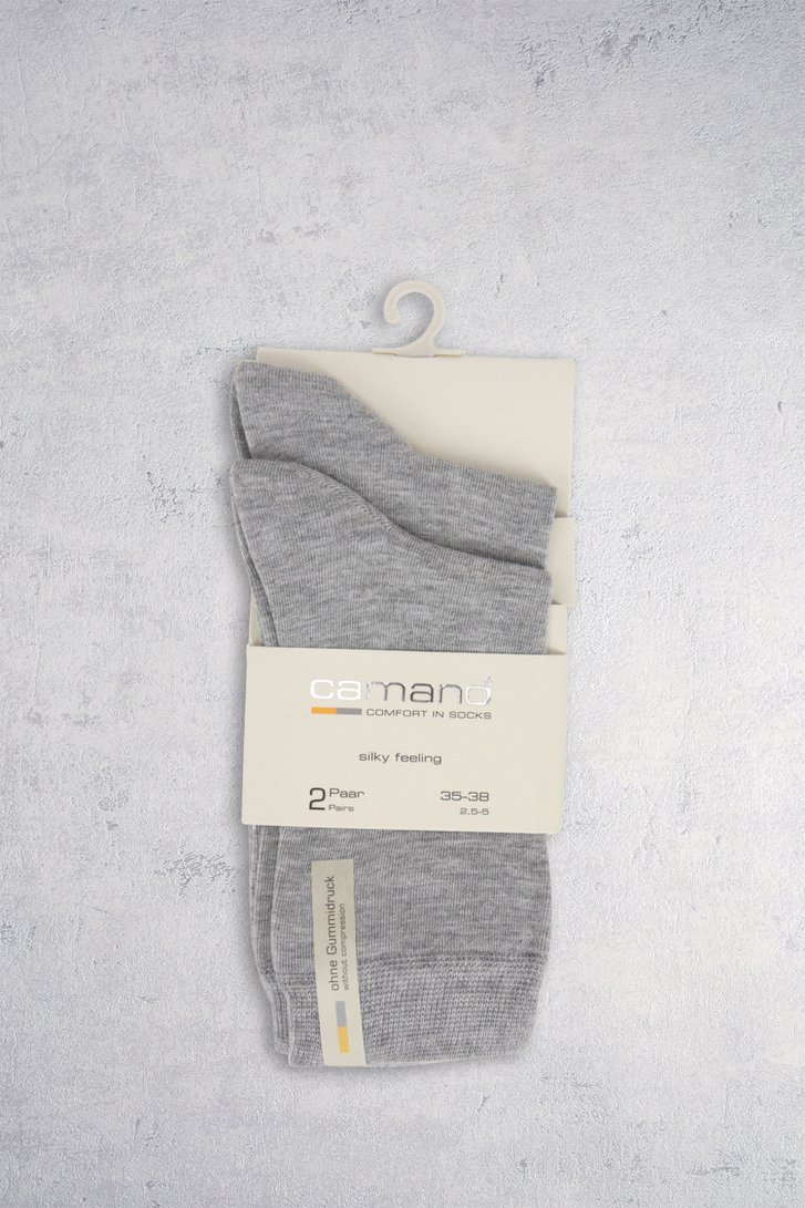 Le dos de Chaussettes gris clair de Camano pour Femmes