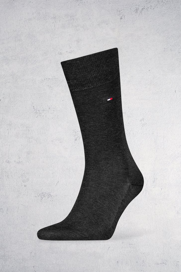 Chaussettes gris foncé de Tommy Hilfiger pour Hommes