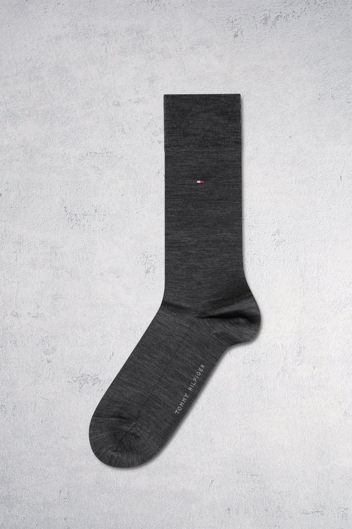Chaussettes gris foncé de Tommy Hilfiger pour Hommes