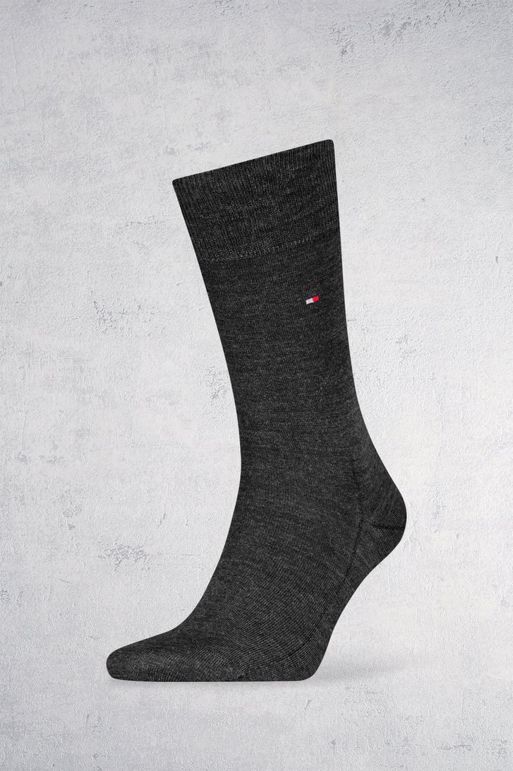 Chaussettes gris foncé de Tommy Hilfiger pour Hommes
