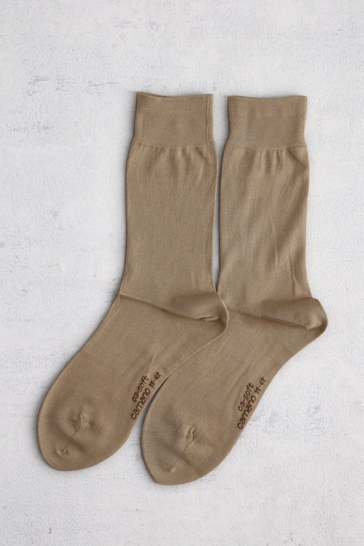 Chaussettes longues beiges - 2 paires de Camano pour Hommes