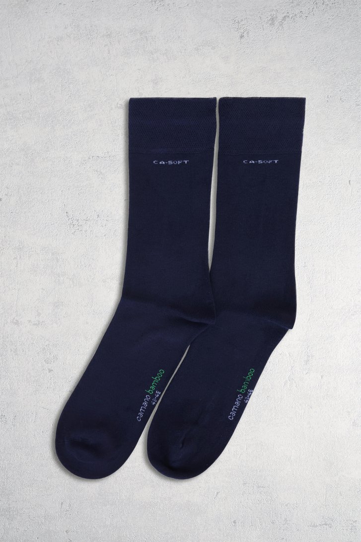 Chaussettes longues bleu foncé - 2 paires de Camano pour Hommes