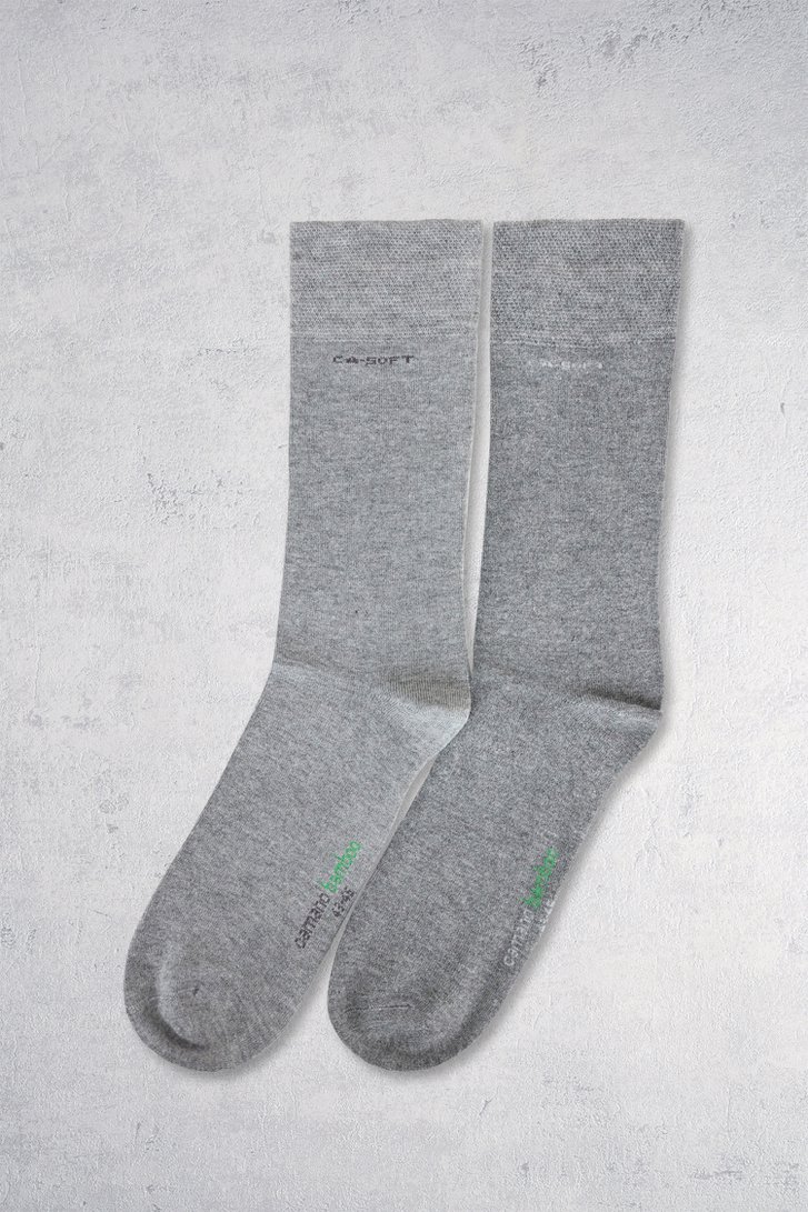 Chaussettes longues grises - 2 paires de Camano pour Hommes