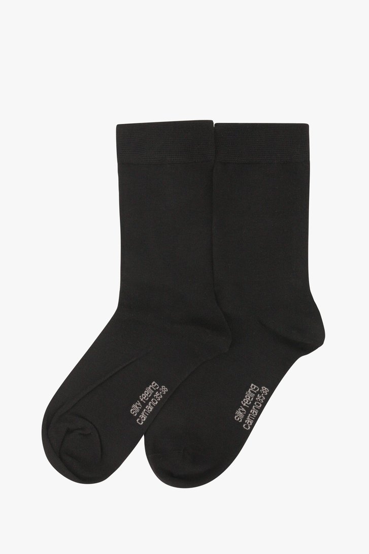 Chaussettes noires - 2 paires de Camano pour Femmes