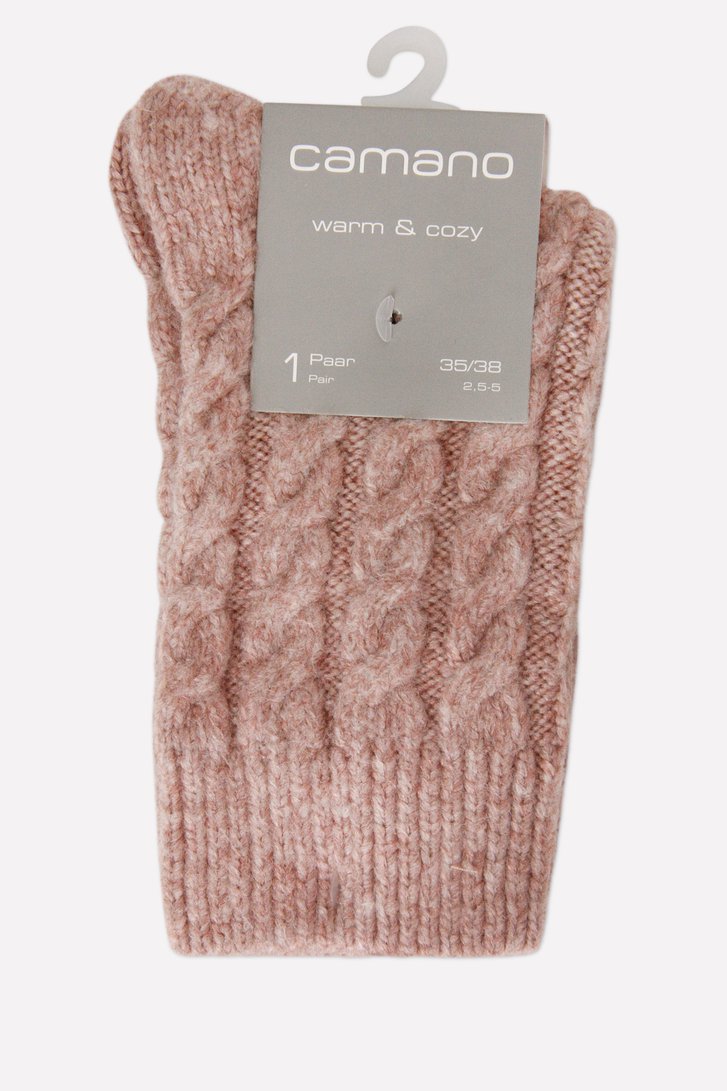 Chaussettes roses douces  de Camano pour Femmes