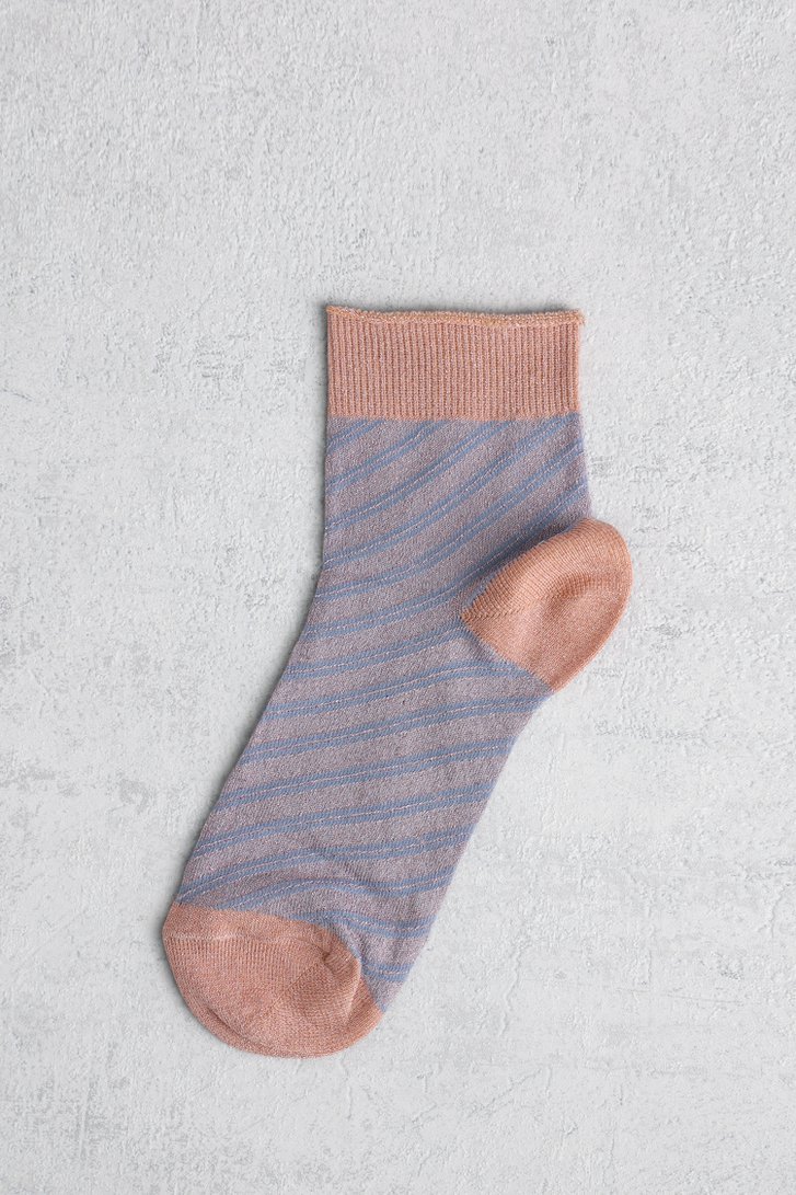 Chaussettes roses et bleues pailletées de MP Denmark pour Femmes