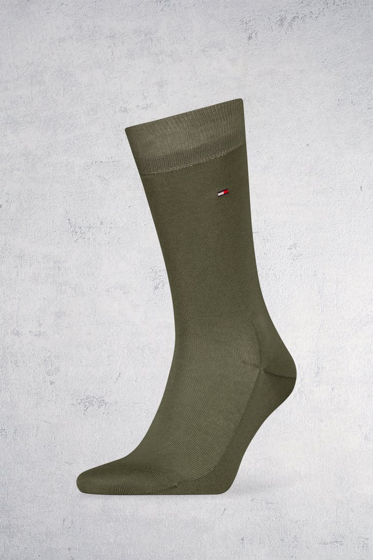 Chaussettes vertes de Tommy Hilfiger pour Hommes