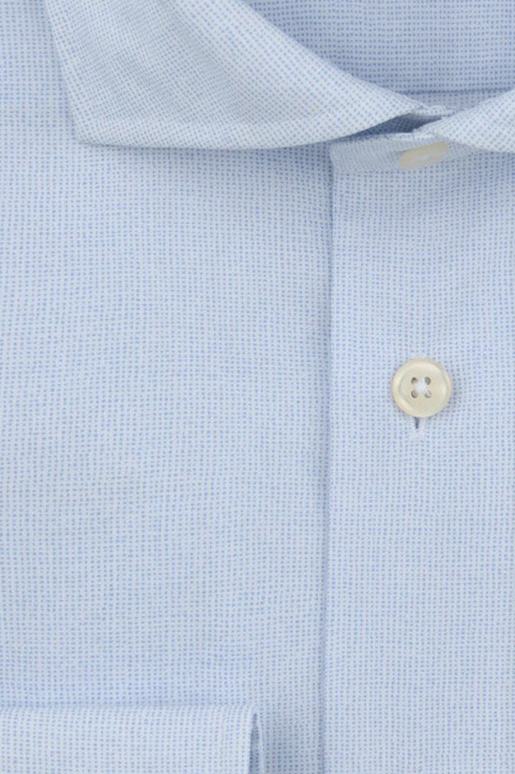 Photo produit 2 de Chemise à fine imprimé bleu – Slim fit de Michaelis pour Hommes