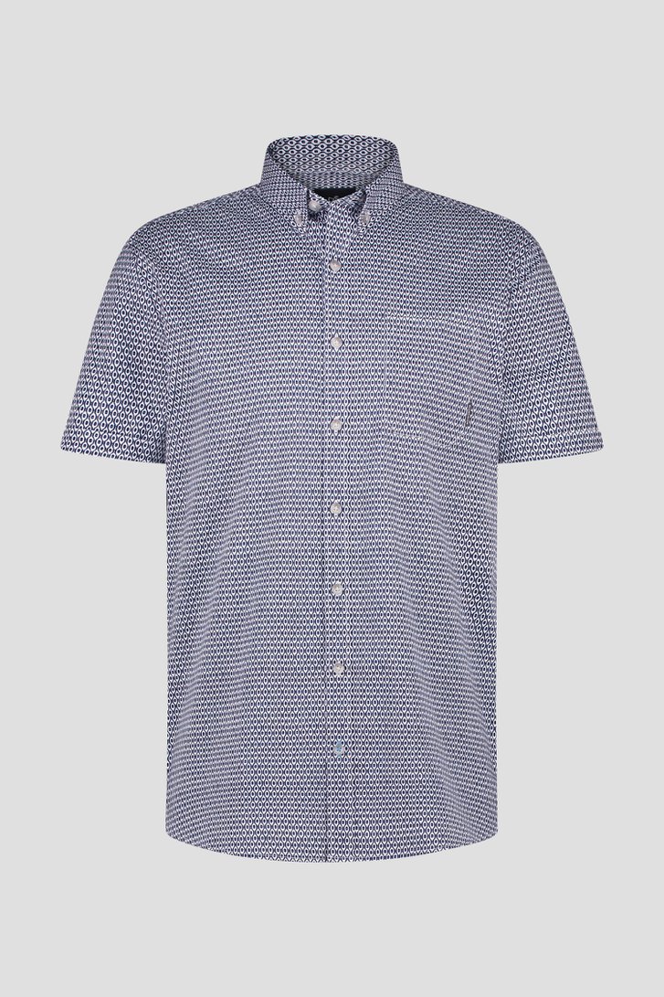 Chemise à imprimé bleu - Regular fit de Bluefields pour Hommes