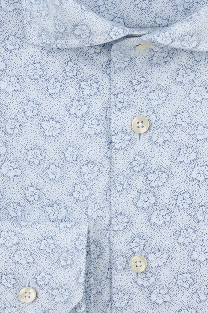 Photo produit 2 de Chemise à imprimé floral bleu – Slim fit de Michaelis pour Hommes