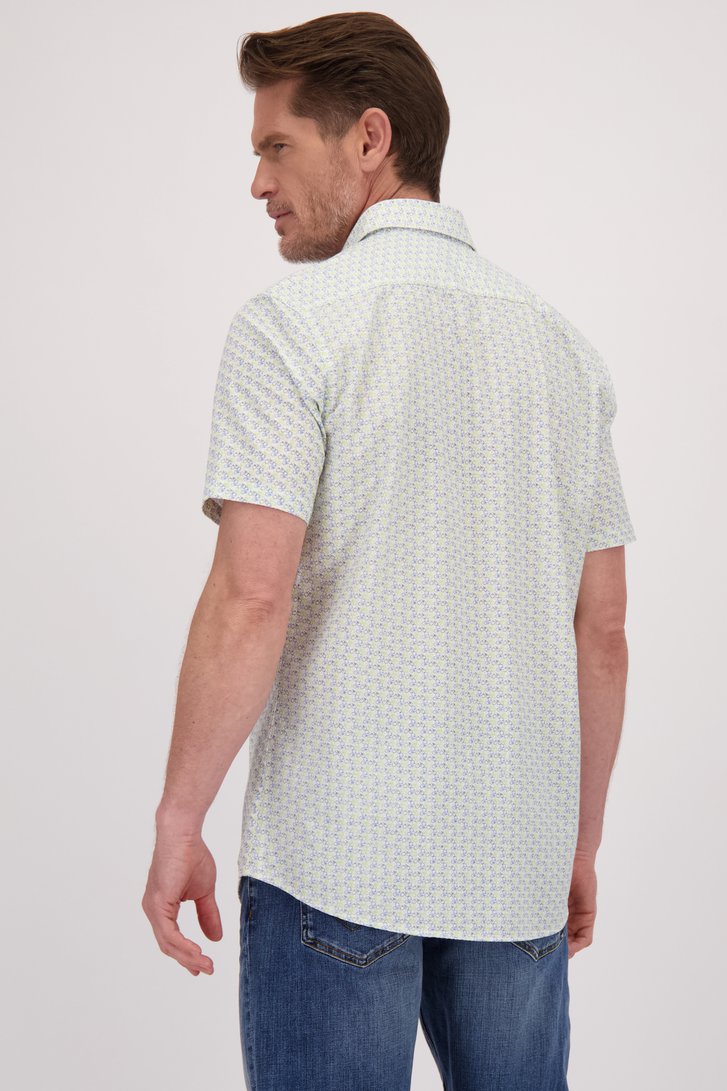 Le dos de Chemise à imprimé graphique de vélos - Regular fit de Dansaert Blue pour Hommes