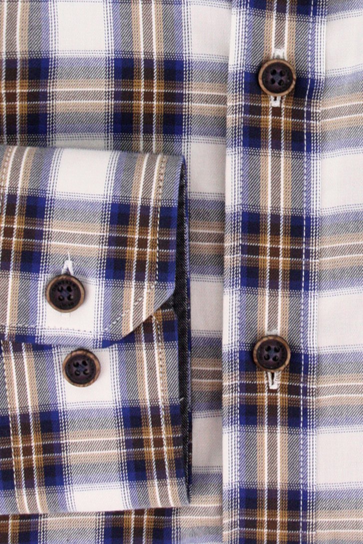 Chemise avec imprimé à carreaux - Regular fit de Dansaert Blue pour Hommes