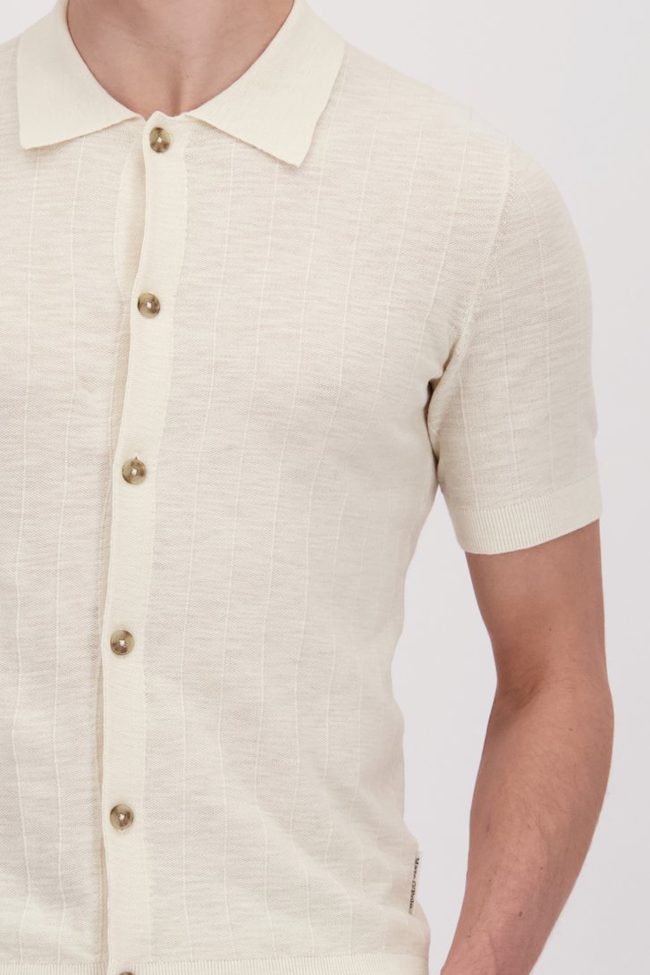 Détail de Chemise beige clair - Regular fit de Marc O'Polo pour Hommes