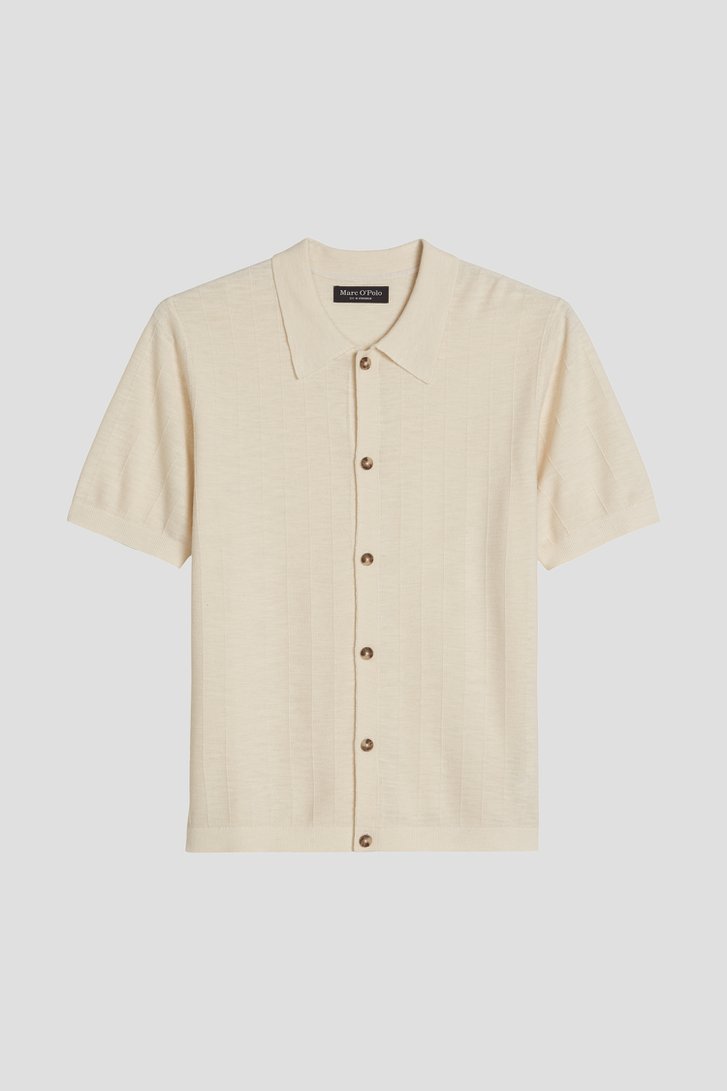 Photo produit 1 de Chemise beige clair - Regular fit de Marc O'Polo pour Hommes