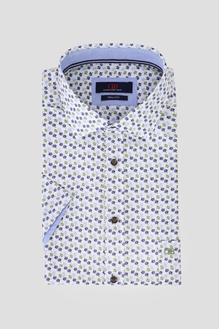 Chemise blanche à imprimé fin - Regular fit de Dansaert Blue pour Hommes