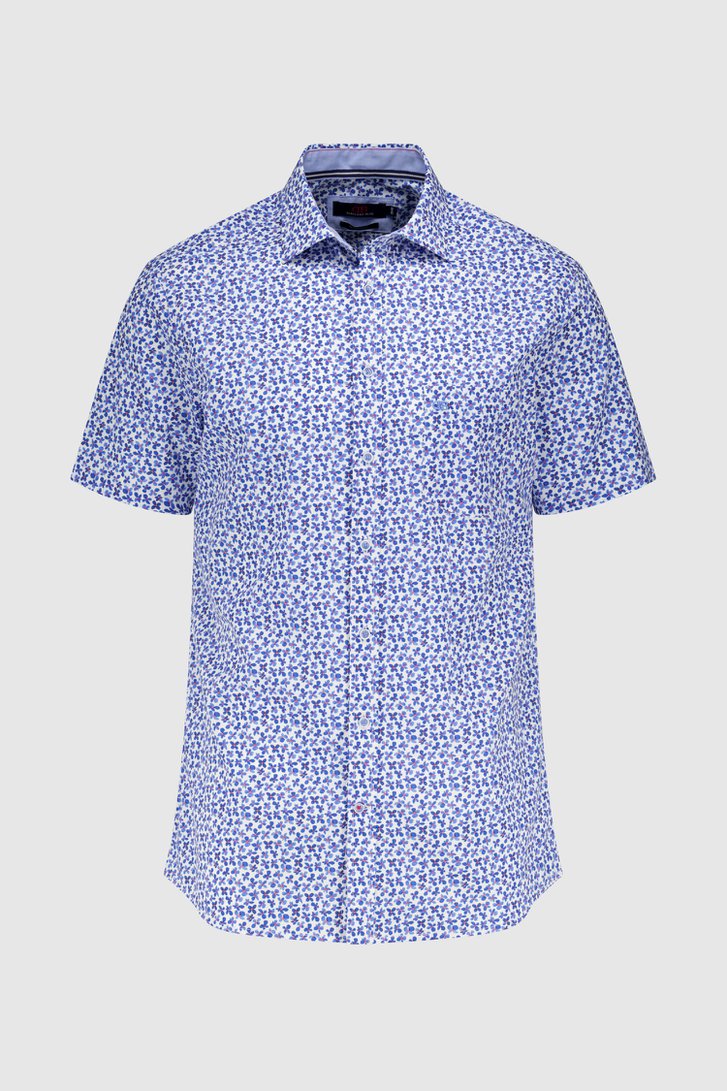 Chemise blanche à imprimé floral - regular fit de Dansaert Blue pour Hommes