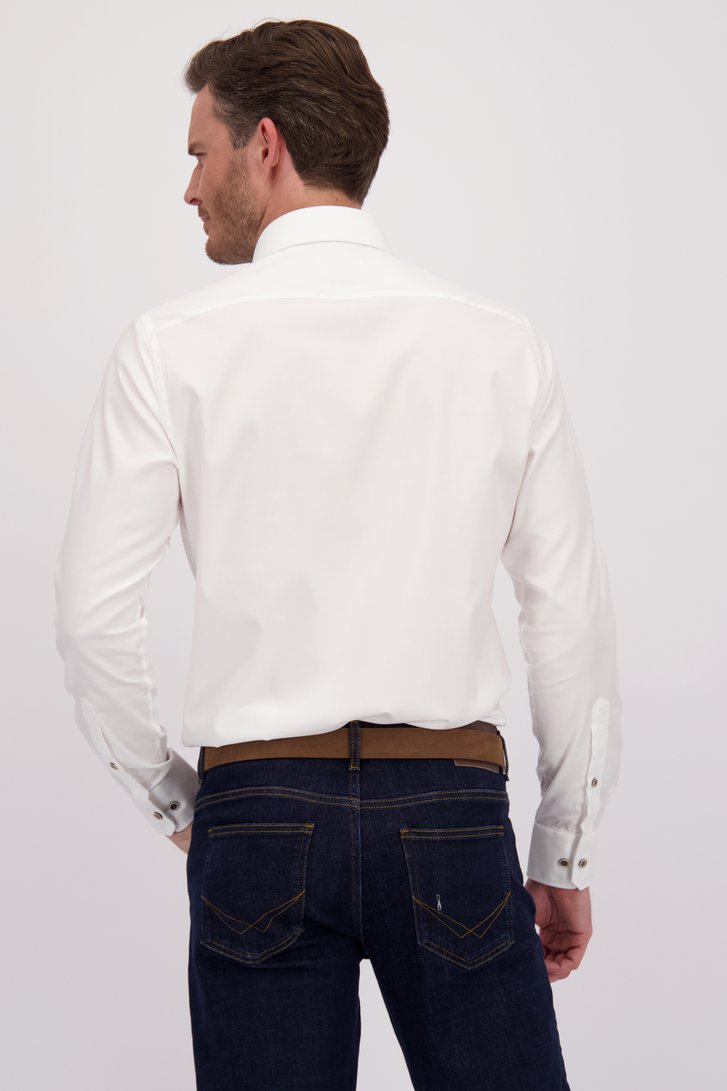 Chemise blanche à manches longues - Slim fit de Michaelis pour Hommes
