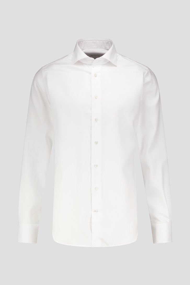 Photo produit 3 de Chemise blanche en tissu texturé - Slim fit  de Michaelis pour Hommes