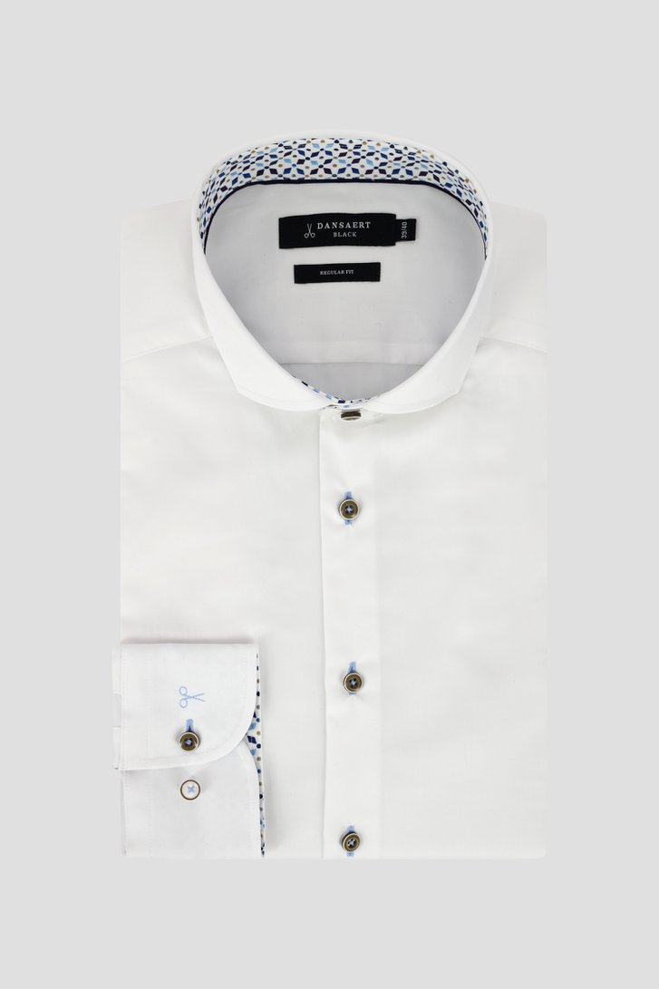 Chemise blanche - regular fit de Dansaert Black pour Hommes