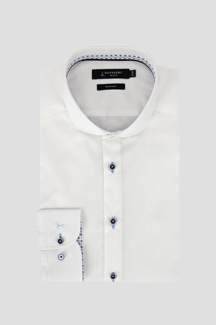 Chemise blanche - regular fit de Dansaert Black pour Hommes