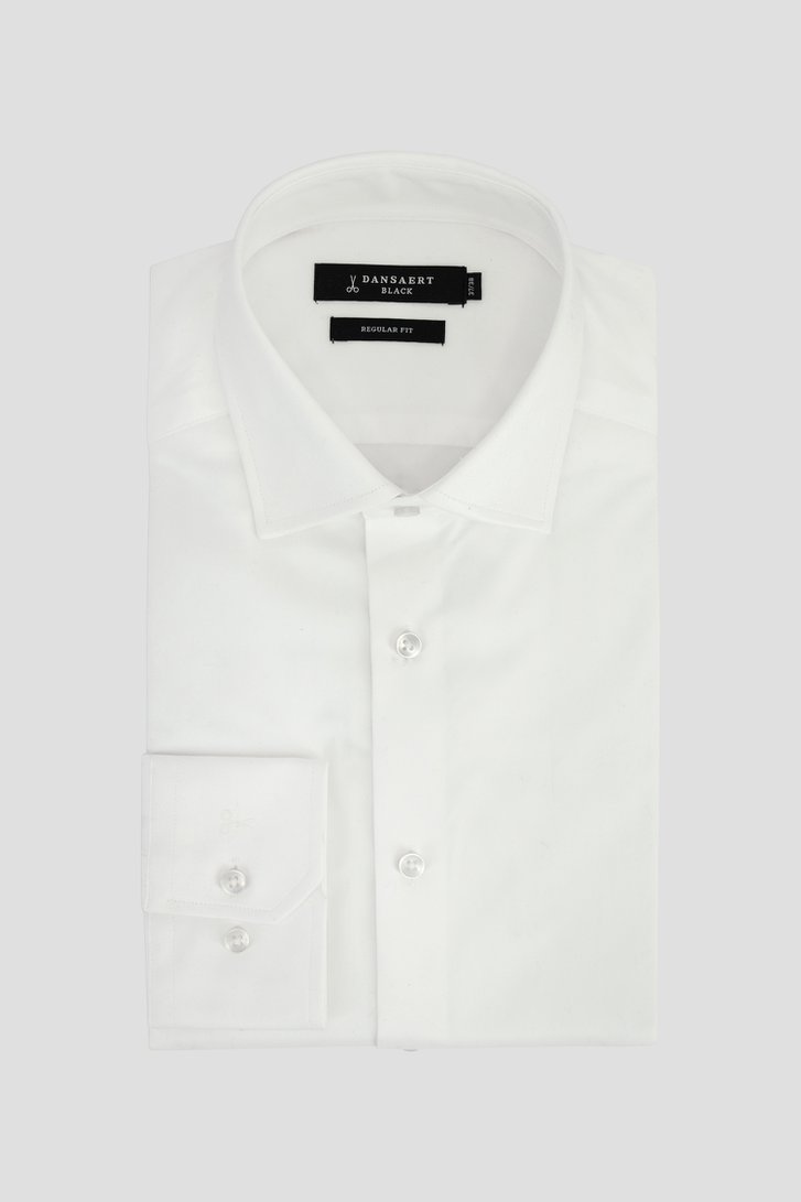 Photo produit 1 de Chemise blanche - Regular fit de Dansaert Black pour Hommes