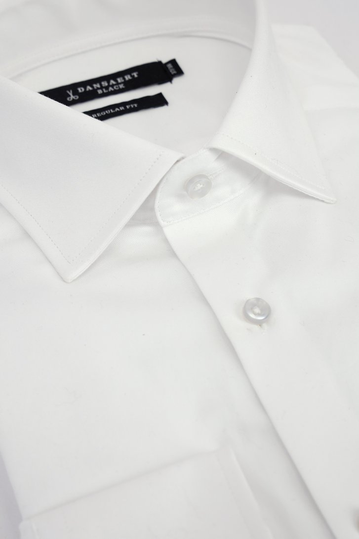 Photo produit 3 de Chemise blanche - Regular fit de Dansaert Black pour Hommes