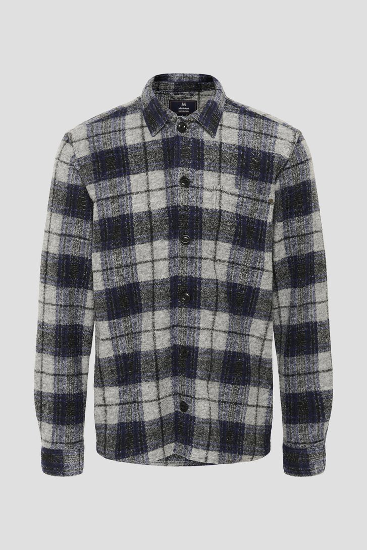 Photo produit 1 de Chemise bleue à carreaux – Regular fit de Matinique pour Hommes