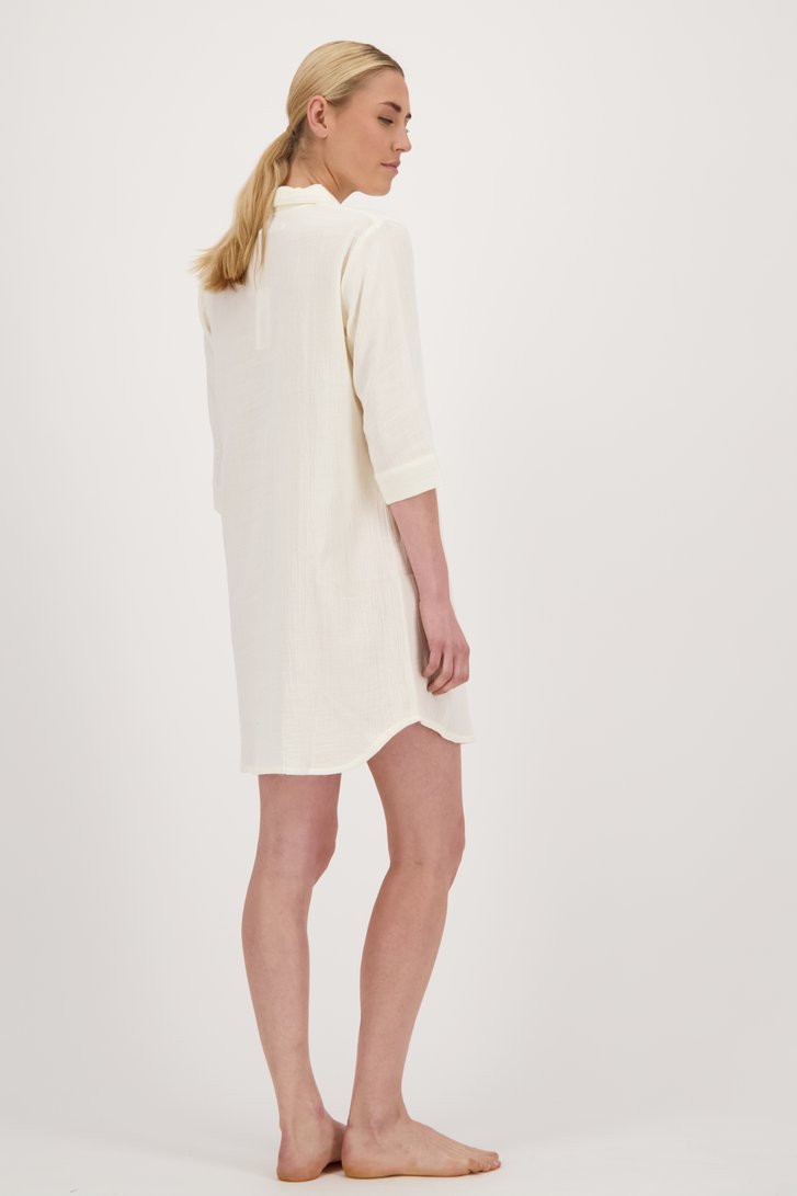 Chemise de nuit écrue  de Tom Tailor pour Femmes