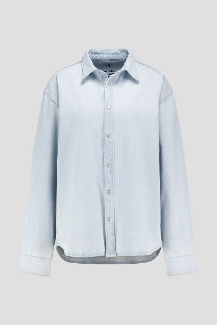 Chemise en denim bleu clair - Dieterich de Murielle Victorine Scherre pour Hommes