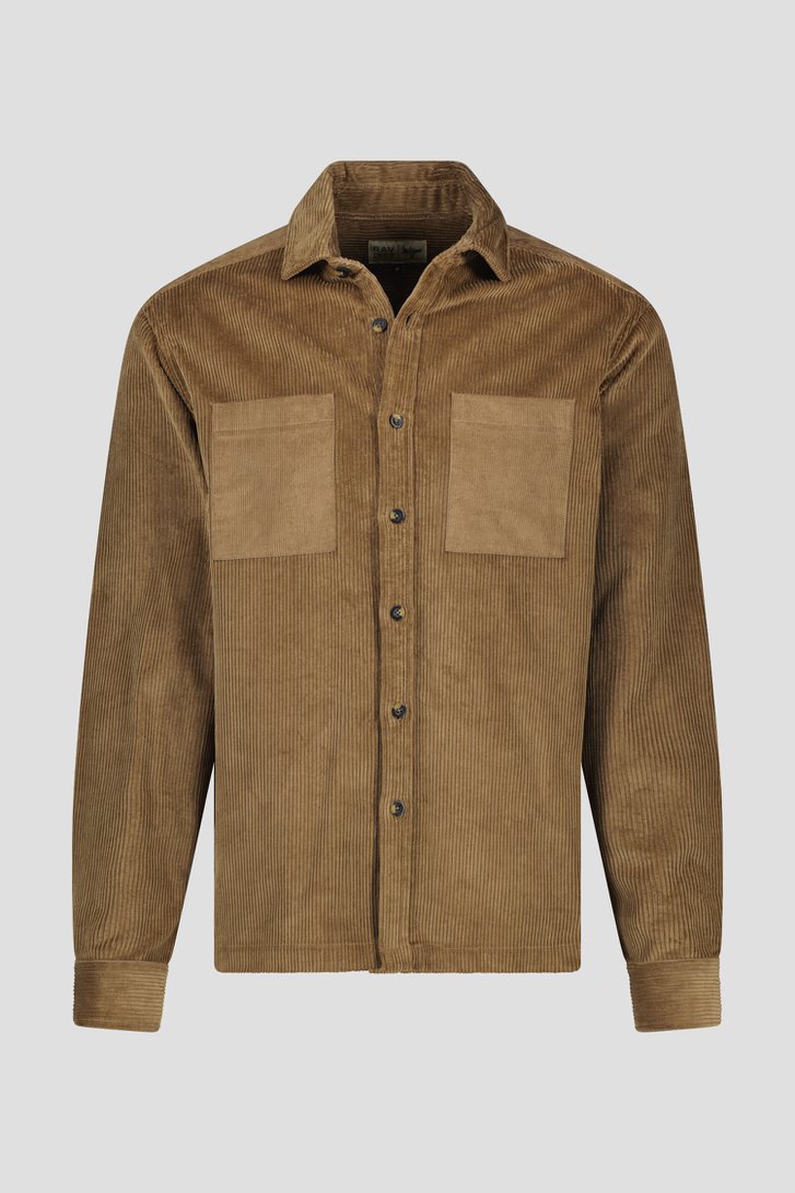 Chemise en velours côtelé - Collection Metejoor	 de Ravøtt pour Hommes