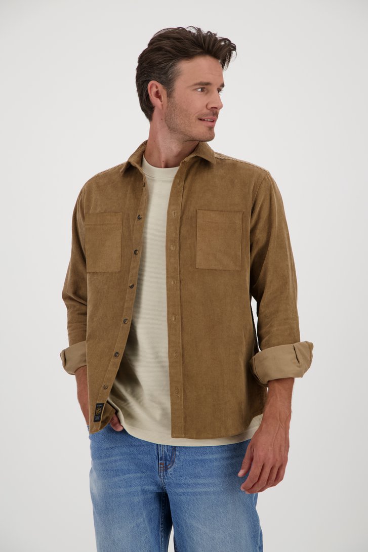 Chemise en velours côtelé - Collection Metejoor	 de Ravøtt pour Hommes