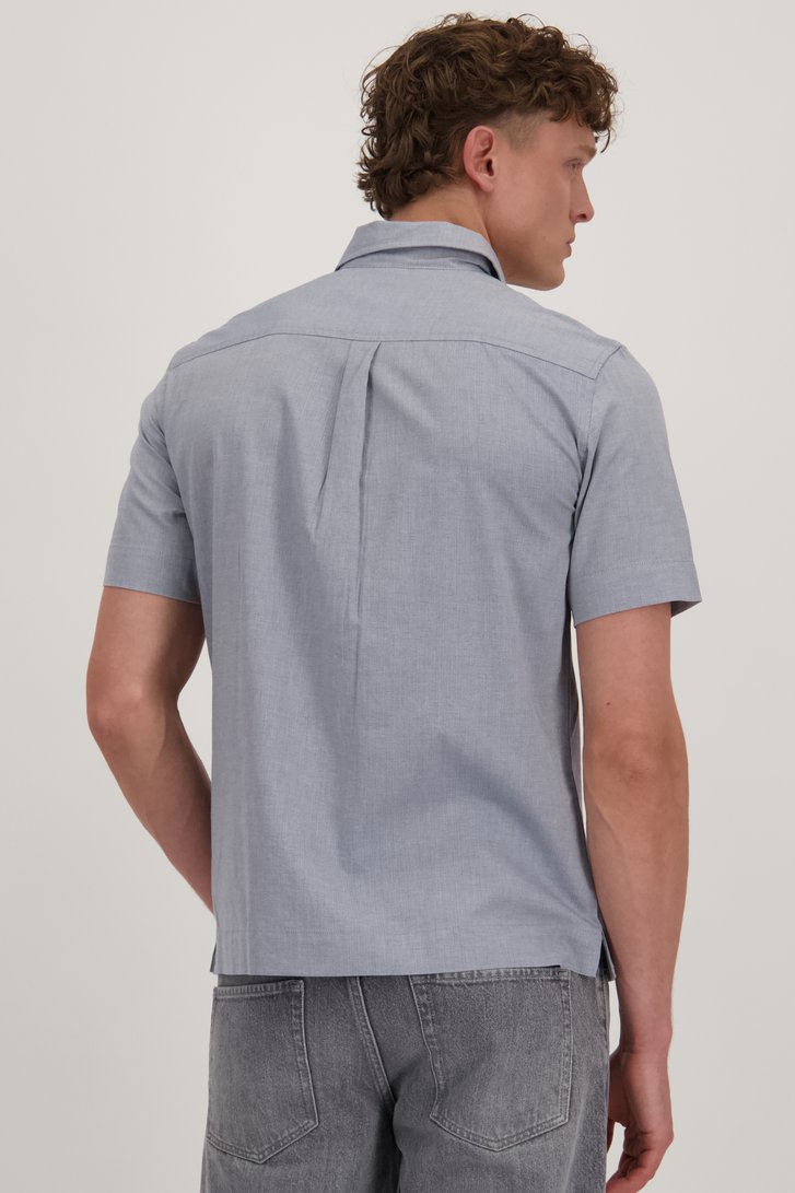 Chemise gris-bleu - Regular fit de Casual Five pour Hommes