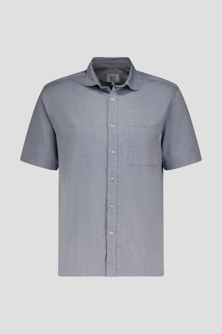 Chemise gris-bleu - Regular fit de Casual Five pour Hommes