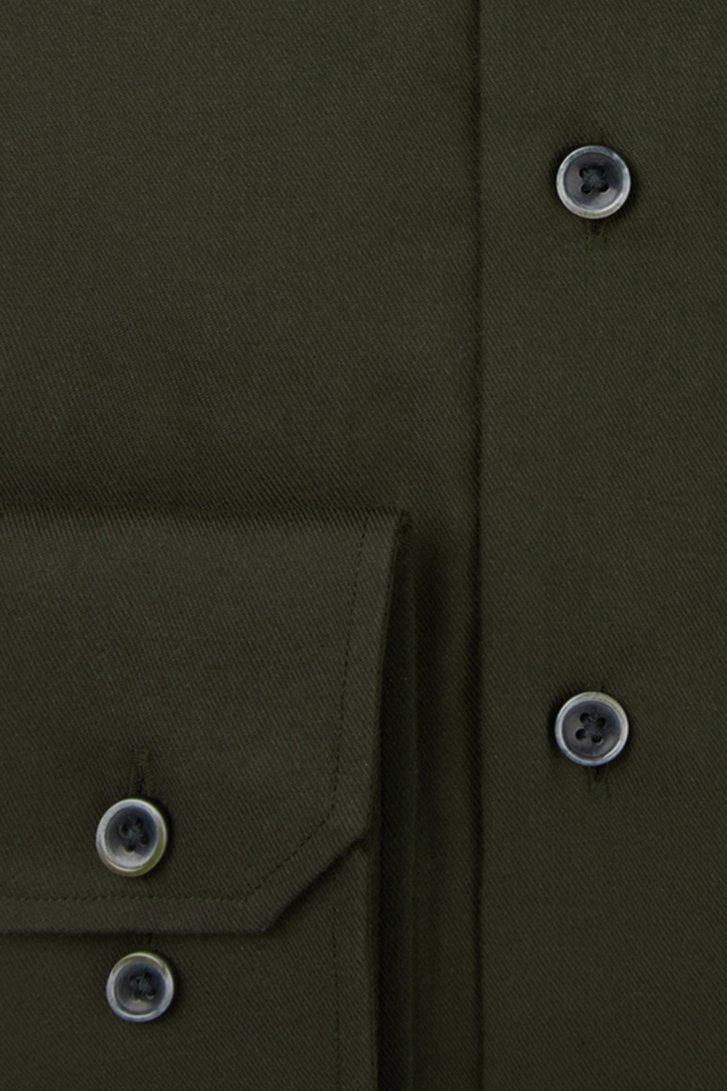 Photo produit 2 de Chemise vert foncé – Slim fit de Michaelis pour Hommes