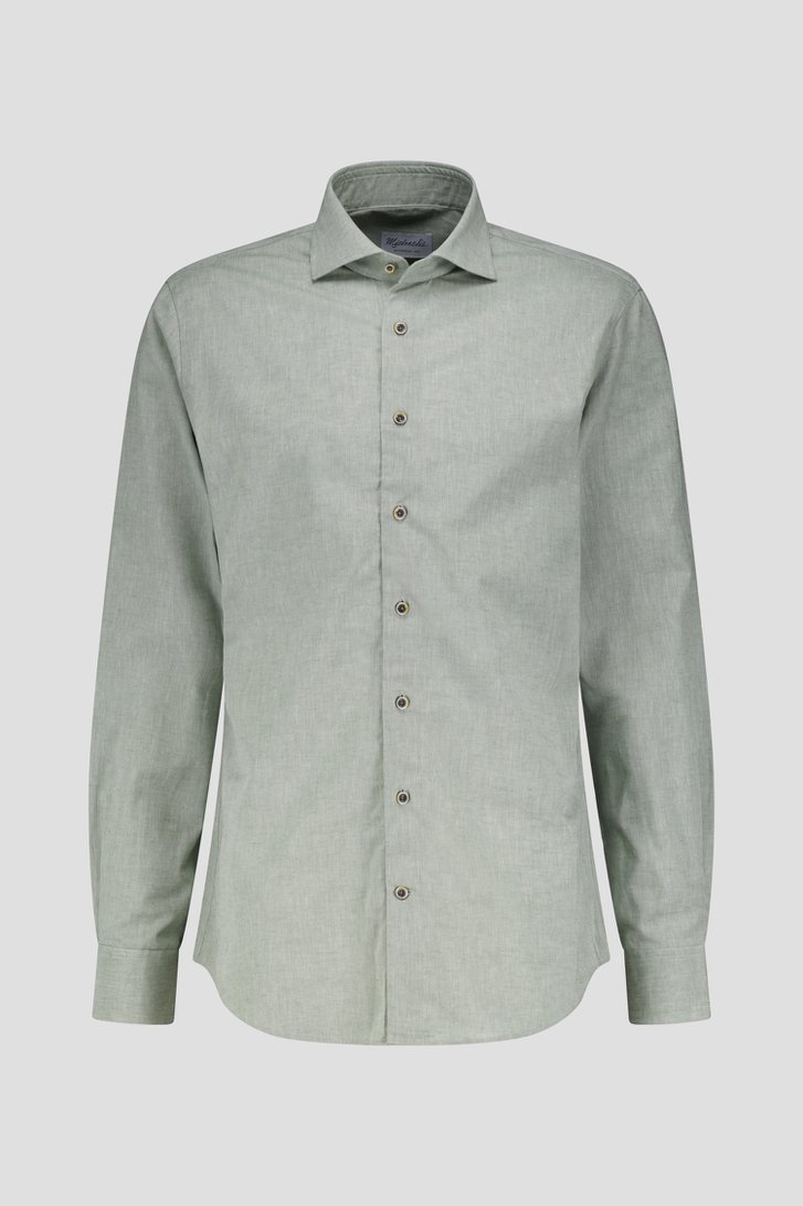 Chemise verte clair - Slim fit de Michaelis pour Hommes