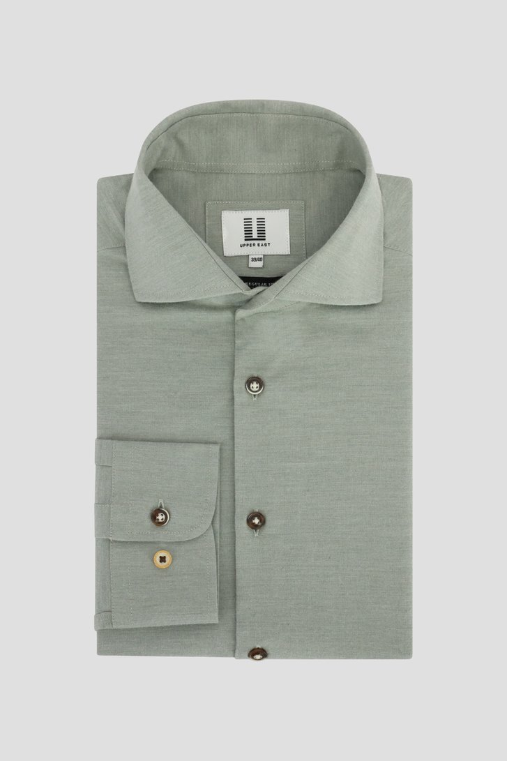 Photo produit 1 de Chemise verte - Regular fit  de Upper East pour Hommes