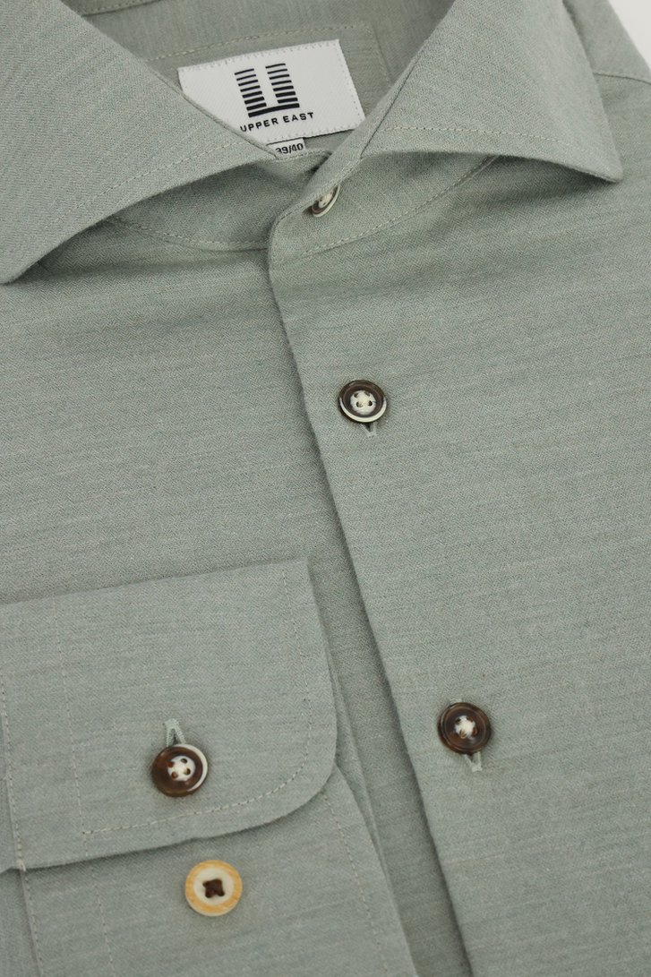 Photo produit 2 de Chemise verte - Regular fit  de Upper East pour Hommes
