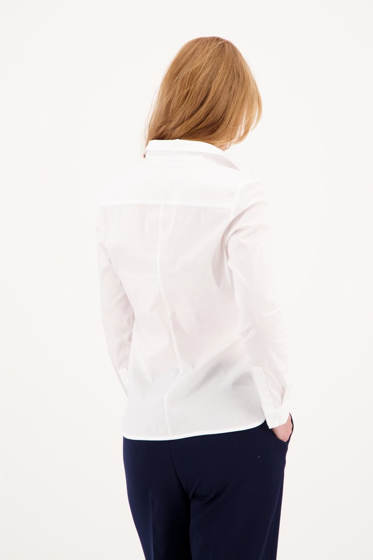 Chemises blanche avec fermeture à boutons de D'Auvry pour Femmes