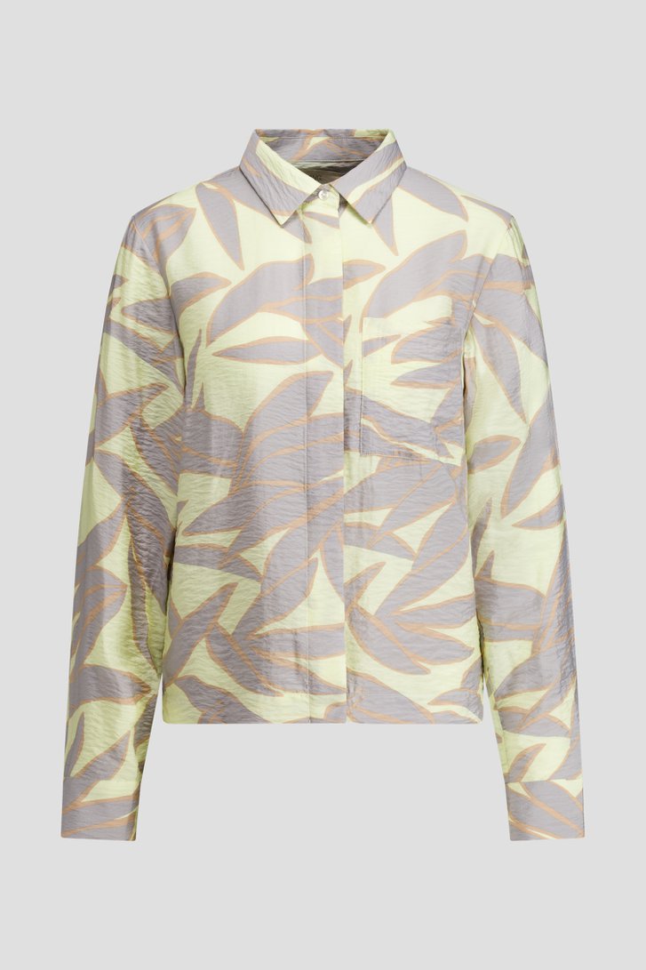 Photo produit 1 de Chemisier jaune à col chemise de LŌVING pour Femmes