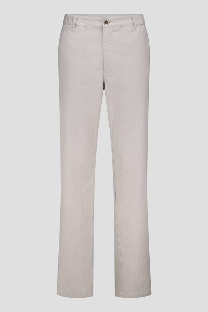 Chino beige clair avec taille élastique de Dansaert Blue pour Hommes