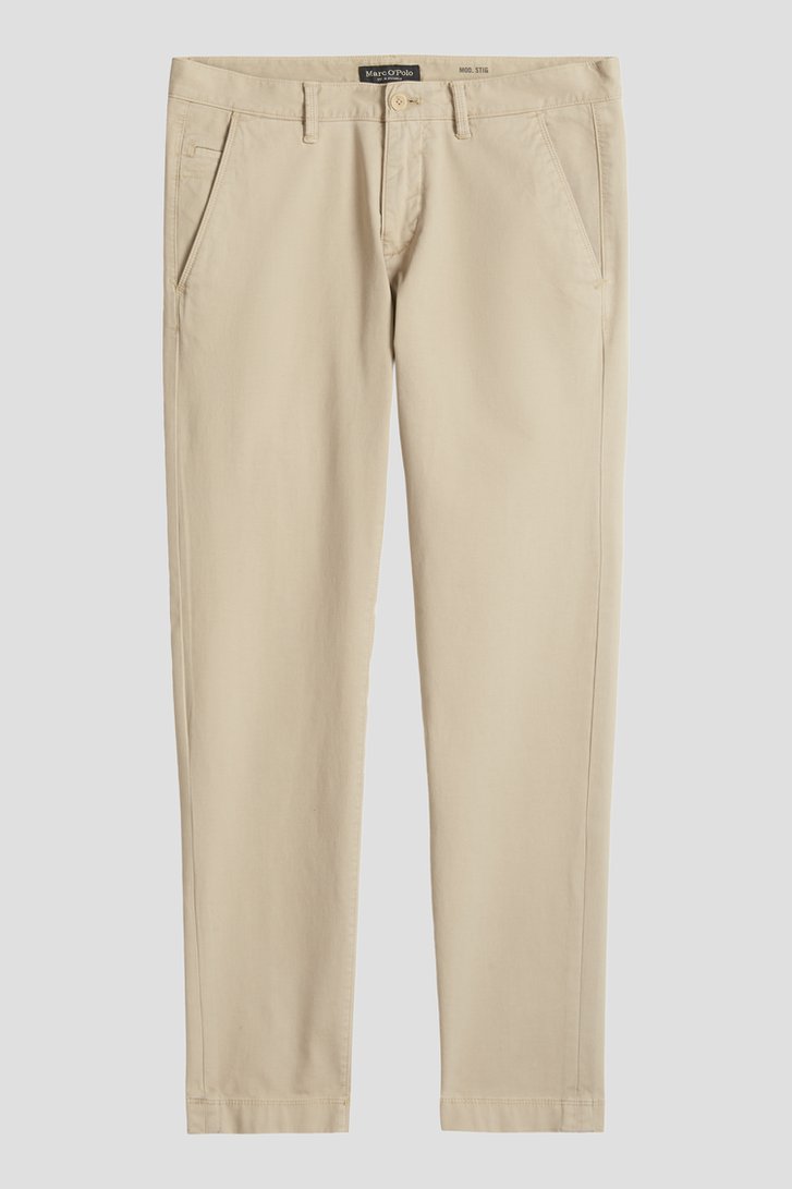 Photo produit 1 de Chino beige clair - Coupe shaped de Marc O'Polo pour Hommes