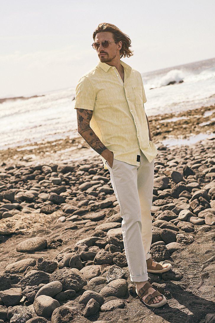 Chino beige clair 	 de Ravøtt pour Hommes
