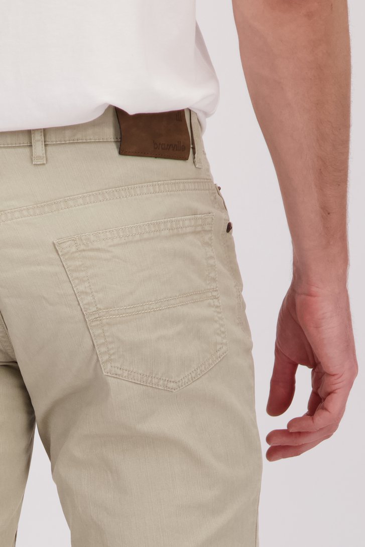 Chino beige - Jackson - Regular fit de Brassville pour Hommes