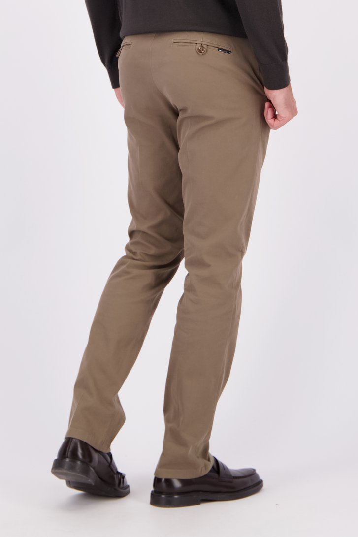 Le dos de Chino beige - Louisiana - Regular fit de Brassville pour Hommes