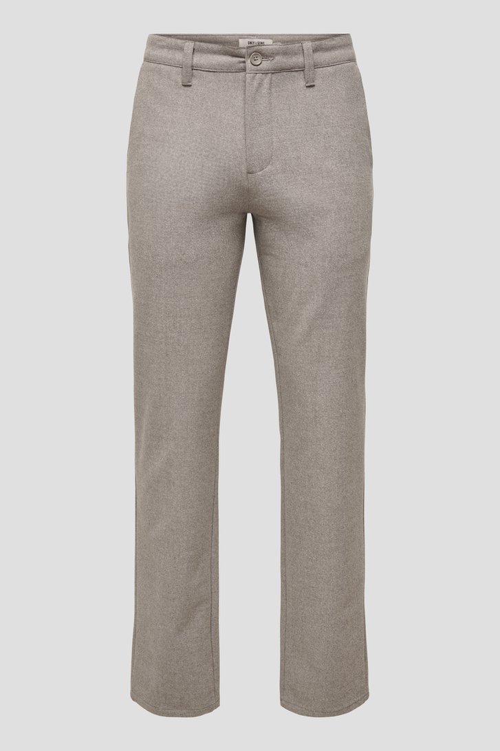 Photo produit 1 de Chino beige - Tapered fit de Only & Sons pour Hommes